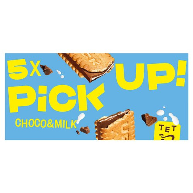 Pick Up Choco & Milk 5 Pack 140g