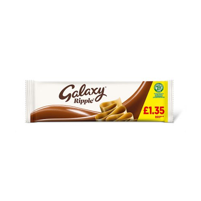Galaxy Ripple Milk Chocolate Multipack 90g £1.35 PMP