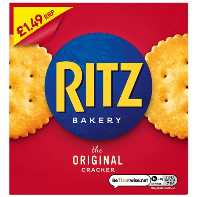Ritz Bakery Original Cracker Box £1.49 PMP 150g