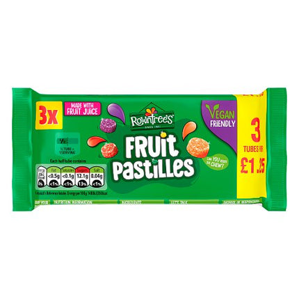 Rowntree Fruit Pastilles 3 Pack 41g £1.25