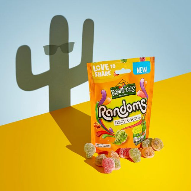 Rowntrees Randoms Fizzy Cactus 130g