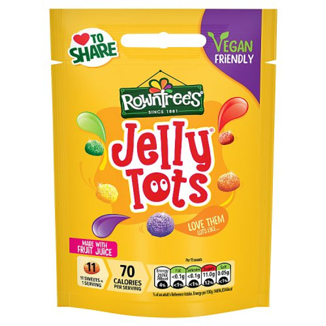 Rowntrees Jelly Tots Pouch 150g