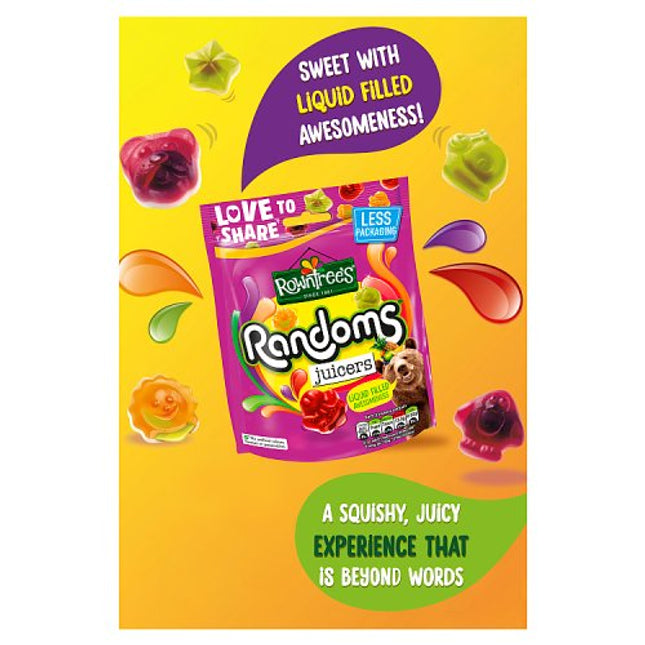 Rowntrees Randoms Juicers Pouch 140g