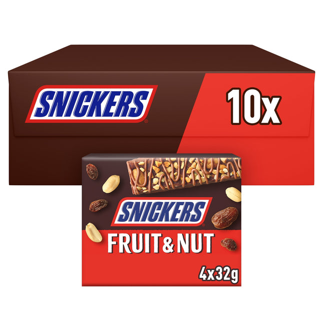 Snickers Crisp Triple Treat Fruit & Nut Single 40g