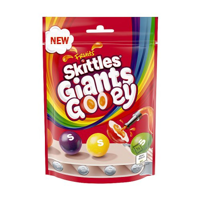 Skittles Giant Gooey Pouch 125g