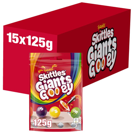 Skittles Giant Gooey Pouch 125g