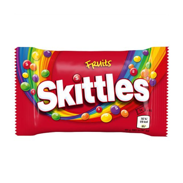 Skittles Vegan Chewy Sweets Fruit Flavoured Bag 45g