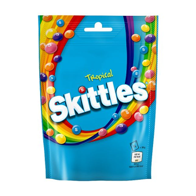 Skittles Tropical Pouch Bag 136g
