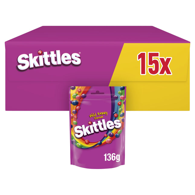 Skittles Wild Berries Pouch Bag 136g