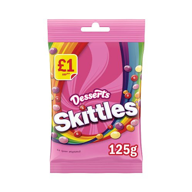 Skittles Desserts 125g £1.00