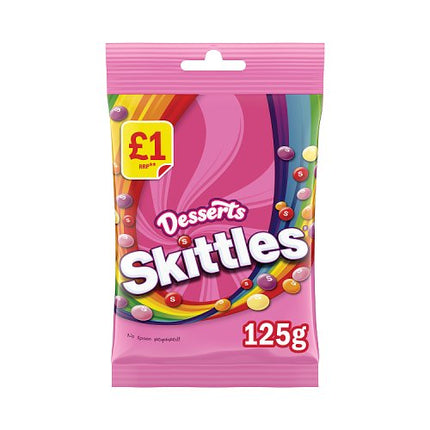 Skittles Desserts 125g £1.00