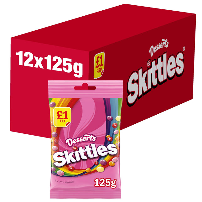 Skittles Desserts 125g £1.00
