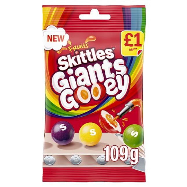 Skittles Giants Gooey Treat Bag 116g £1