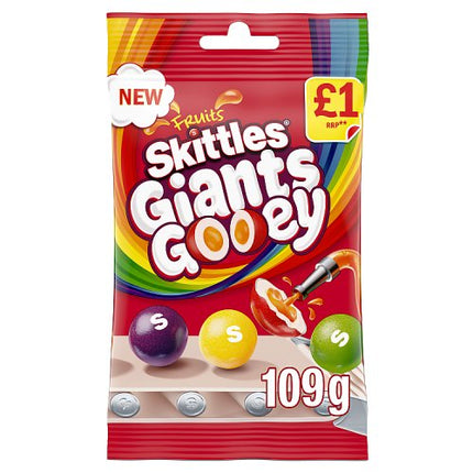 Skittles Giants Gooey Treat Bag 116g £1