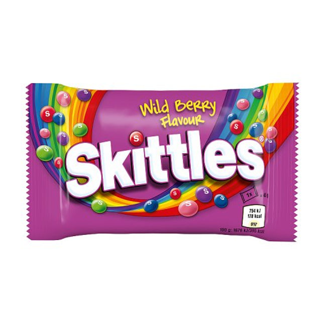 Skittles Wild Berry Sweets Bag 45g