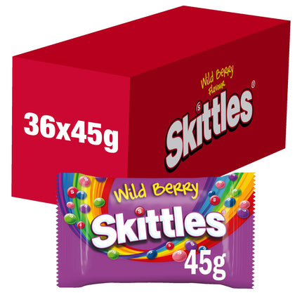 Skittles Wild Berry Sweets Bag 45g