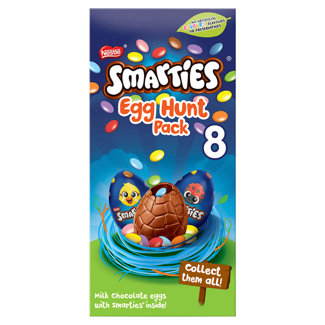 Smarties Milk Chocolate Easter Egg Hunt Box 140g