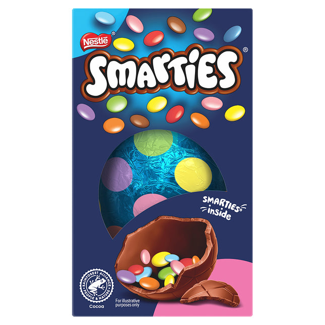 Smarties Milk Chocolate Small Easter Egg 100g