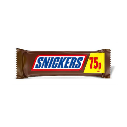 Snickers Chocolate Bar Single 48g 75p