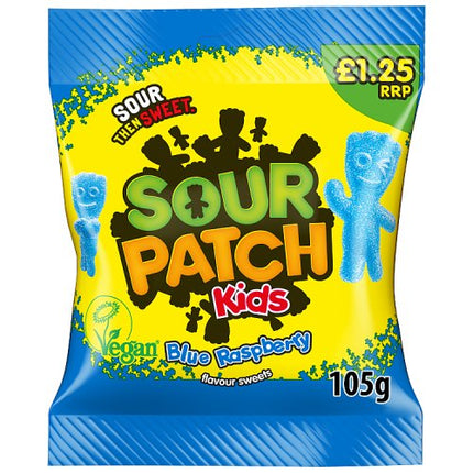 Sour Patch Kids Blue Raspberry 105g PMP £1.25