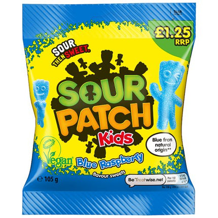 Sour Patch Kids Blue Raspberry 105g PMP £1.25