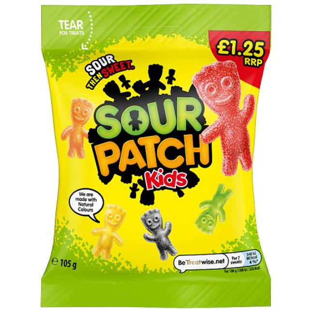 Sour Patch Kids Original 105g PMP £1.25