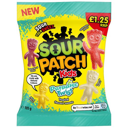 Sour Patch Kids Paradise Twist 105g PMP £1.25