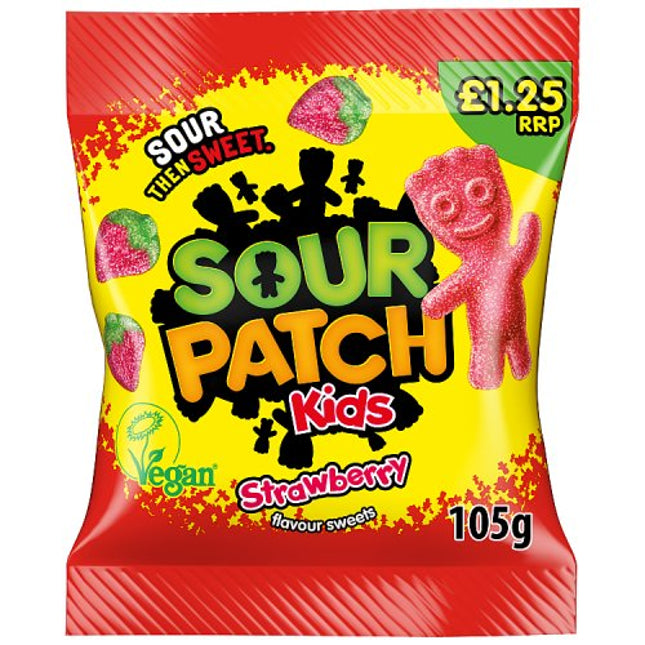 Sour Patch Kids Strawberry105g PMP £1.25