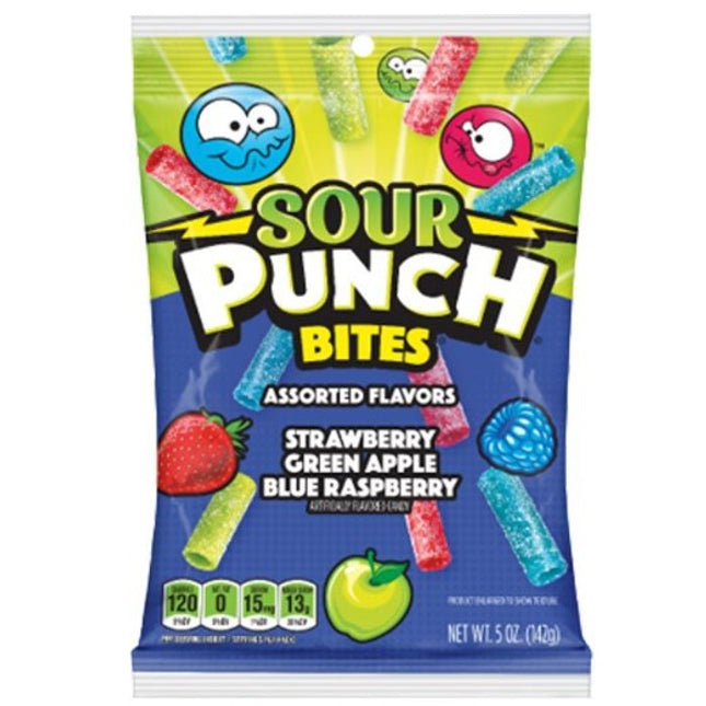 Sour Punch Assorted Bites 142g