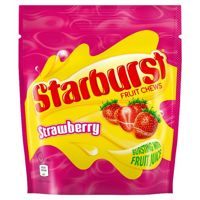 Starburst Strawberry Pouch Bag 138g