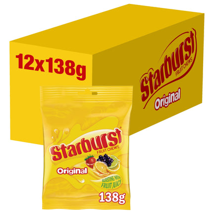 Starburst Strawberry Pouch Bag 138g