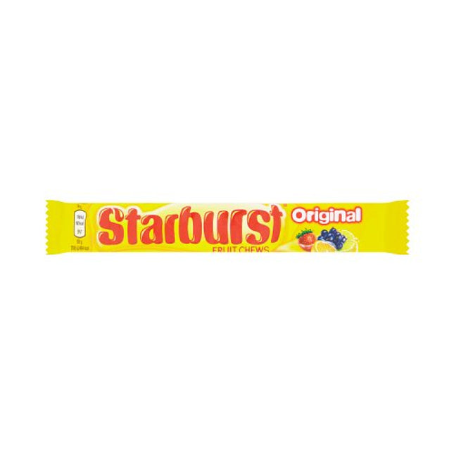 Starburst Original Fruity Chews 45g