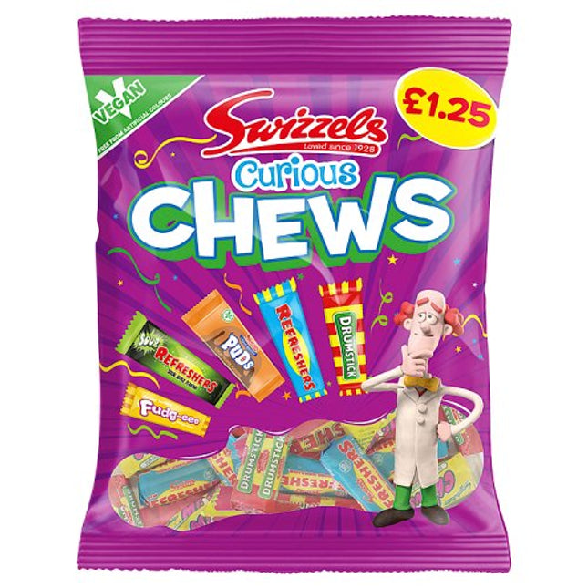 Swizzels Curious Chews 135g PMP £1.25