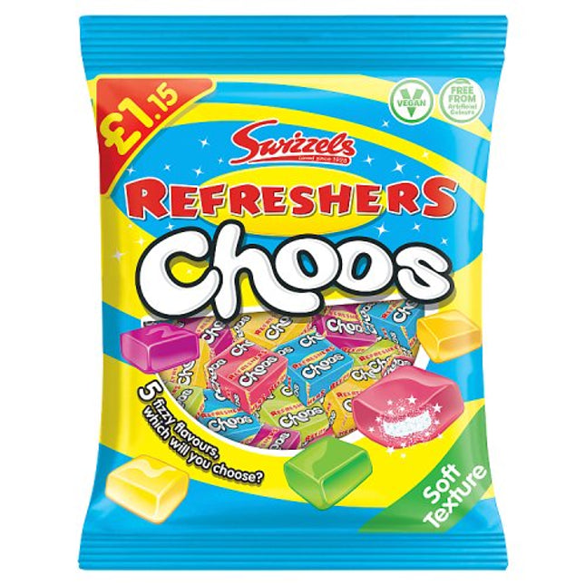 Swizzels Refreshers Choos 115g £1.15
