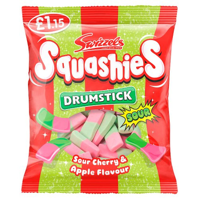 Swizzels Sour Cherry & Apple Squashies 120g £1.15