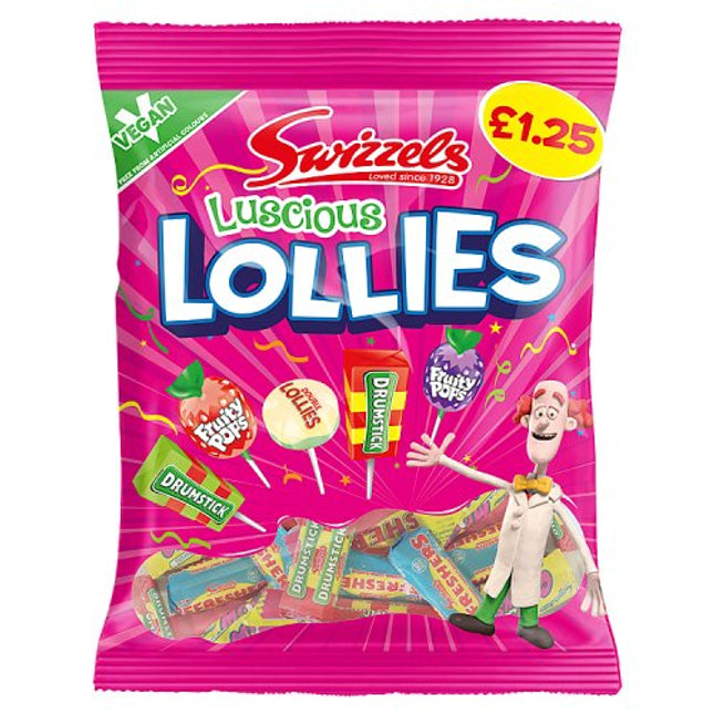 Swizzels Luscious Lollies 132g £1.25
