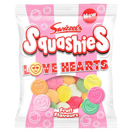 Squashies Love Hearts 120g