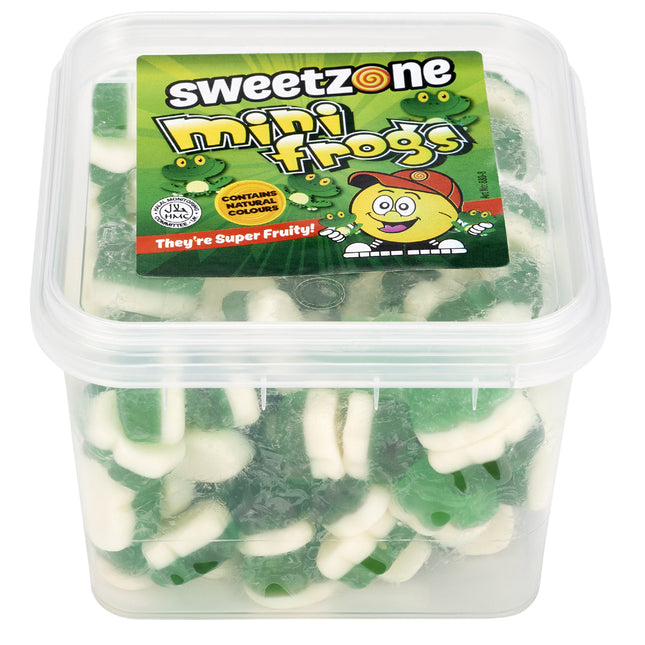 Sweetzone Tub Mini Frogs 170g