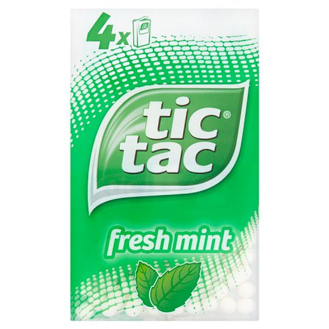 Tic Tac Fresh Mint Multipack 4x16g