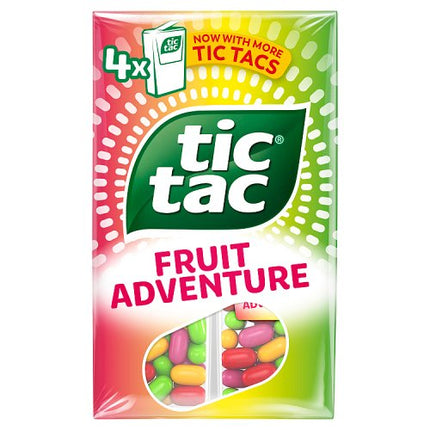 Tic Tac Fruit Mix 4x18g