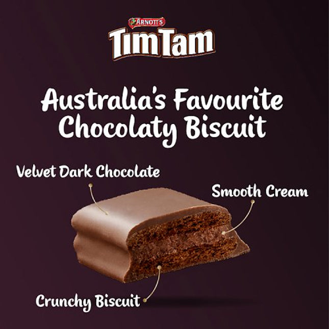Tim Tam Dark Chocolate Biscuits 163g