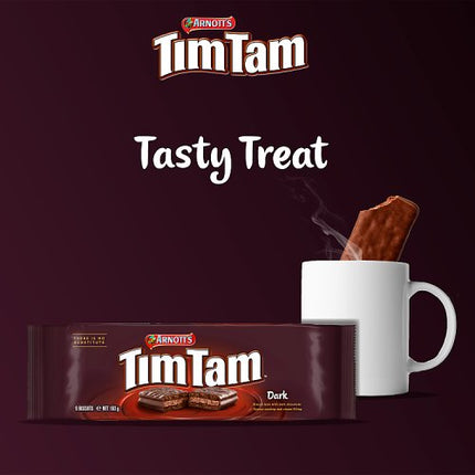 Tim Tam Dark Chocolate Biscuits 163g