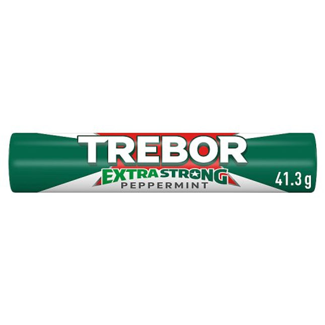 Trebor Extra Strong Peppermint Mints Roll 41.3g
