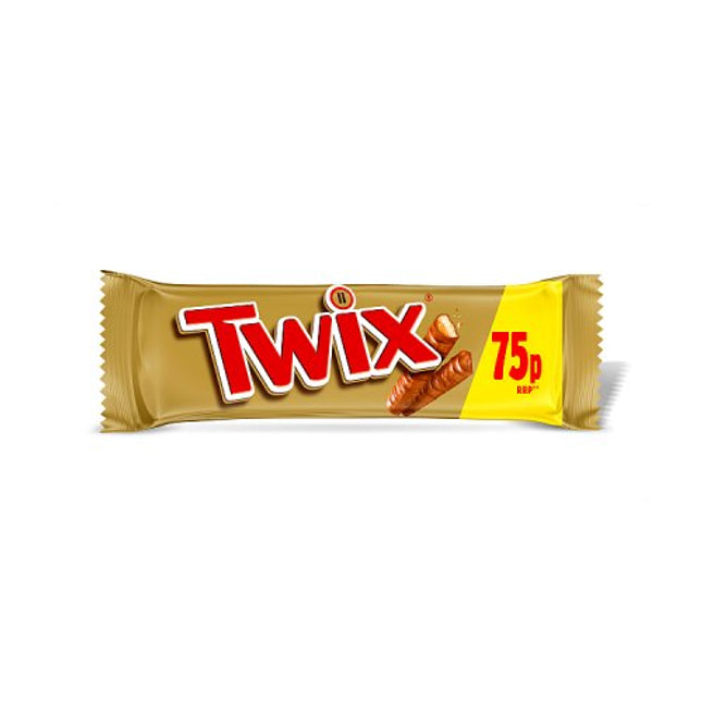 Twix Standard Twin Bars 50g 75p