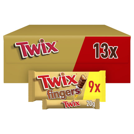 Twix Chocolate Biscuit 9 Pack 180g