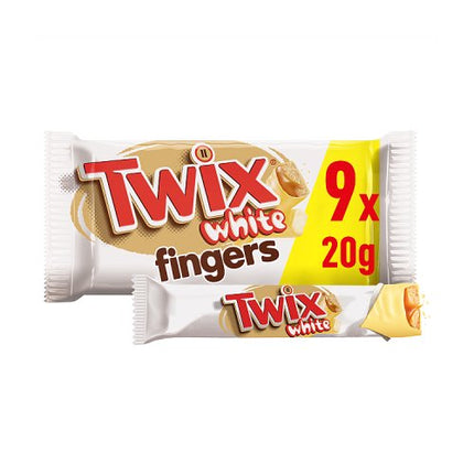 Twix Caramel & White Chocolate Bars Multipack 180g