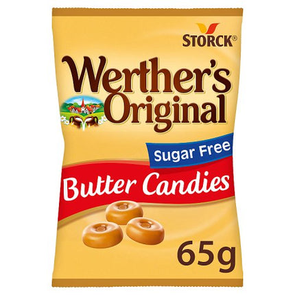 Werthers Original Sugar Free Butter Candies Bag 110g £1.25