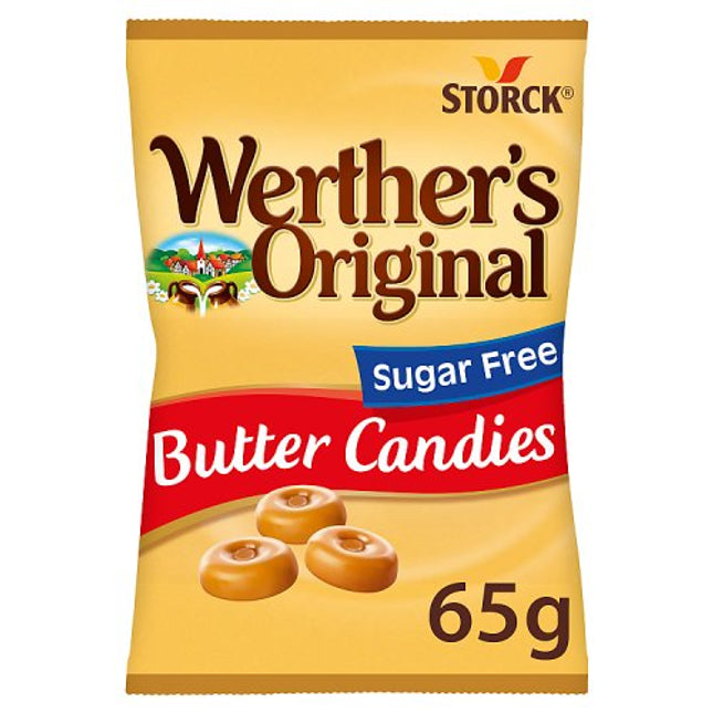 Werthers Original Sugar Free Butter Candies Bag 110g £1.25