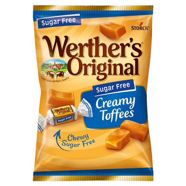 Werthers Creamy Toffees Sugar Free Bag 65g £1.25