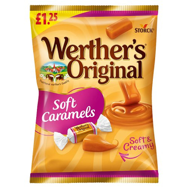 Werthers Soft Caramels Bag 110g £1.25